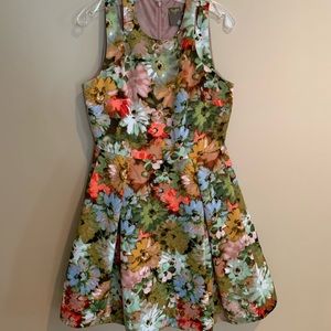 Floral party dress by Taylor